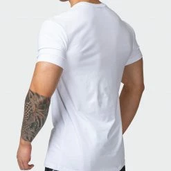 Muscle Nation Strike Tee - White Welcome To The Club