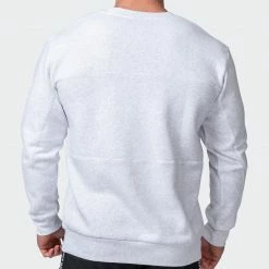 Muscle Nation Welcome To The Club Mens Lounge Jumper - White Marl 14 Muscle Nation Welcome To The Club Mens Lounge Jumper - White Marl