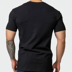 Muscle Nation Strike Tee - Black/Charcoal