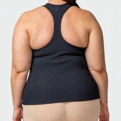 Muscle Nation Classic Rib Tank - Black Welcome To The Club 14 Muscle Nation Classic Rib Tank - Black Welcome To The Club