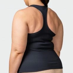 Muscle Nation Classic Rib Tank - Black Welcome To The Club 15 Muscle Nation Classic Rib Tank - Black Welcome To The Club