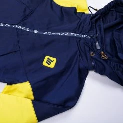 MN Sale Kids MN Retro Tracksuit Jacket - Navy / Yellow Womens 11 MN Sale Kids MN Retro Tracksuit Jacket - Navy / Yellow Womens