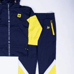 MN Sale Womens Kids MN Retro Tracksuit Pants - Navy / Yellow 21 MN Sale Womens Kids MN Retro Tracksuit Pants - Navy / Yellow