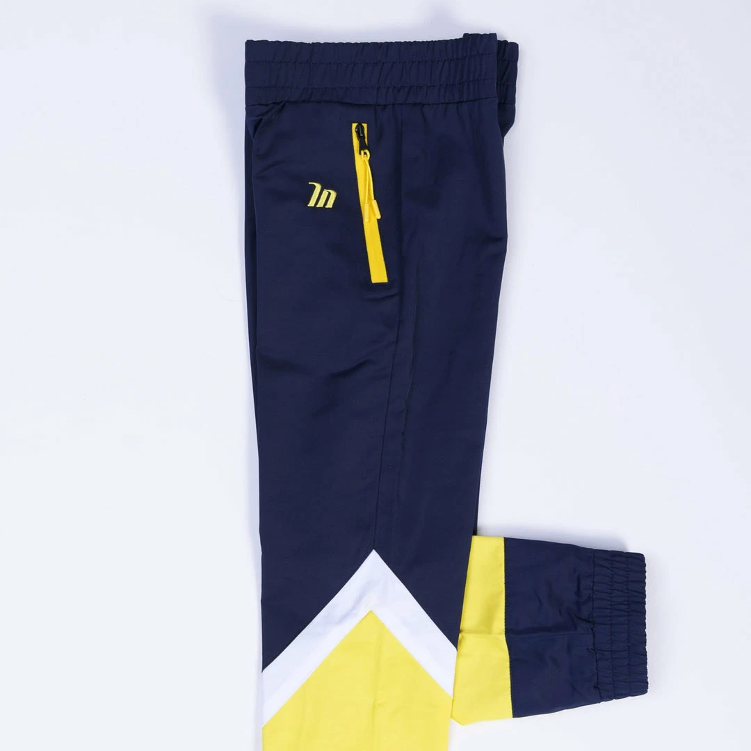 MN Sale Womens Kids MN Retro Tracksuit Pants - Navy / Yellow 5 MN Sale Womens Kids MN Retro Tracksuit Pants - Navy / Yellow