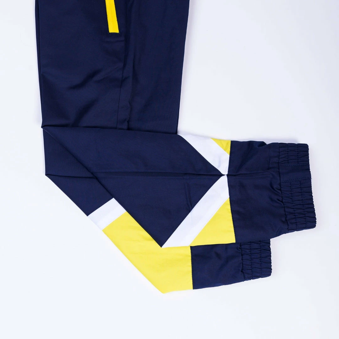 MN Sale Womens Kids MN Retro Tracksuit Pants - Navy / Yellow 9 MN Sale Womens Kids MN Retro Tracksuit Pants - Navy / Yellow