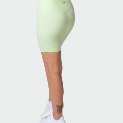 Muscle Nation Zero Rise Rib Bike Shorts - Minty Welcome To The Club 15 Muscle Nation Zero Rise Rib Bike Shorts - Minty Welcome To The Club