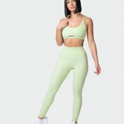 Muscle Nation All Day Rib Bralette - Minty