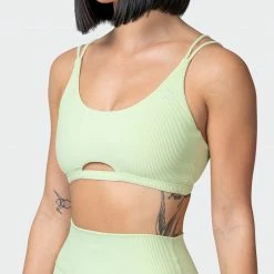 Muscle Nation All Day Rib Bralette - Minty