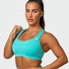 Muscle Nation Layer Up Bra - Aqua 30% EOFY SALE 2 Muscle Nation Layer Up Bra - Aqua 30% EOFY SALE