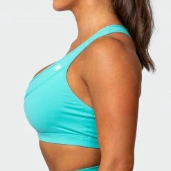 Muscle Nation Layer Up Bra - Aqua 30% EOFY SALE 14 Muscle Nation Layer Up Bra - Aqua 30% EOFY SALE