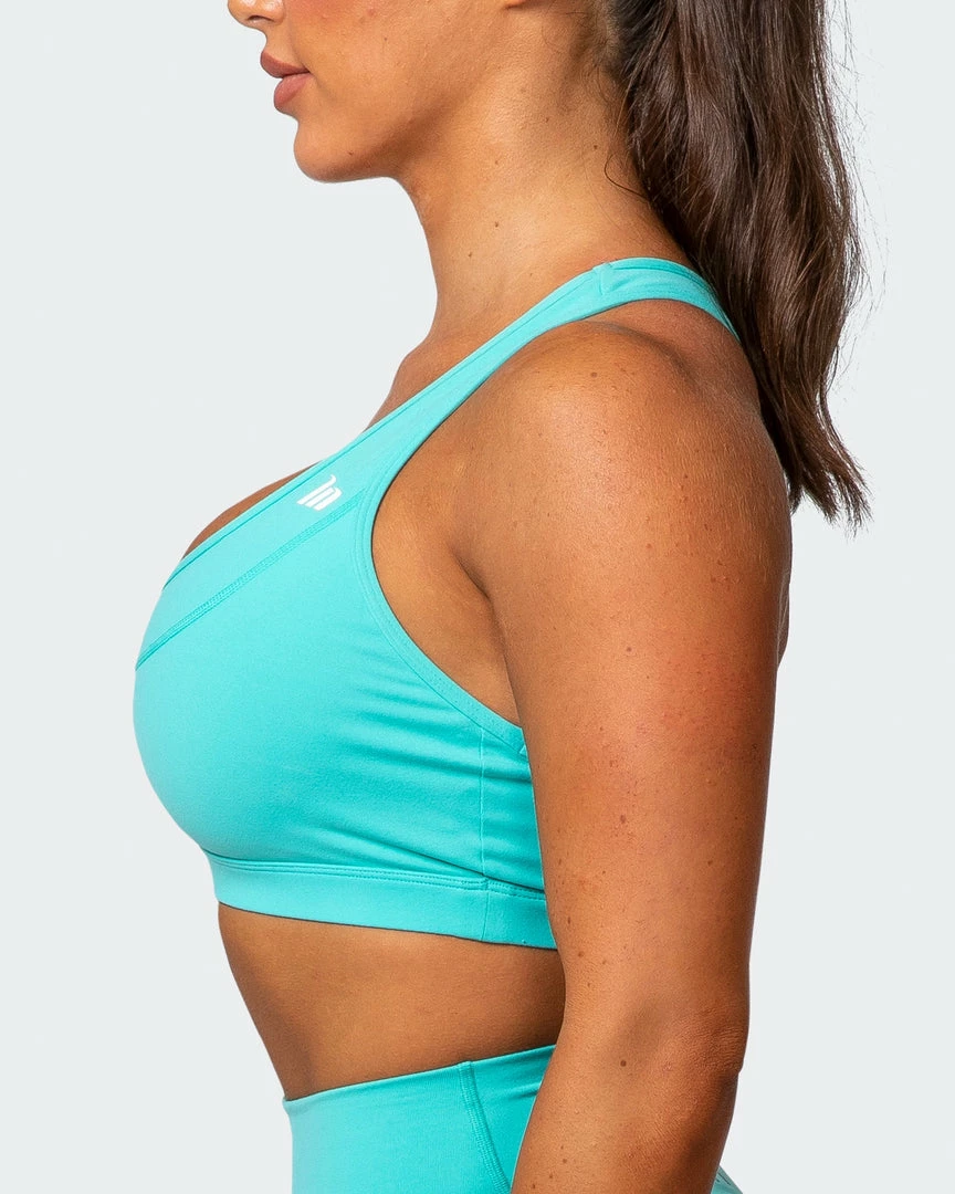 Muscle Nation Layer Up Bra - Aqua 30% EOFY SALE 8 Muscle Nation Layer Up Bra - Aqua 30% EOFY SALE