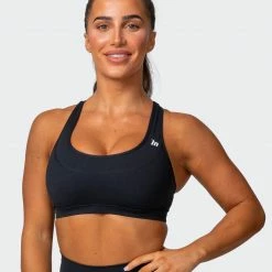 Muscle Nation Layer Up Bra - Black