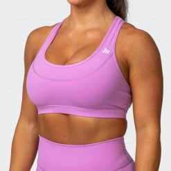 Muscle Nation Layer Up Bra - Orchid 30% EOFY SALE