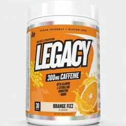 Muscle Nation LEGACY Pre Workout Energy - Orange Fizz - 30 Serves