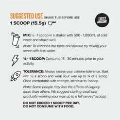 Muscle Nation LEGACY Pre Workout Energy - Orange Fizz - 30 Serves 11 Muscle Nation LEGACY Pre Workout Energy - Orange Fizz - 30 Serves