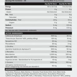 Muscle Nation LEGACY Pre Workout Energy - Orange Fizz - 30 Serves 12 Muscle Nation LEGACY Pre Workout Energy - Orange Fizz - 30 Serves
