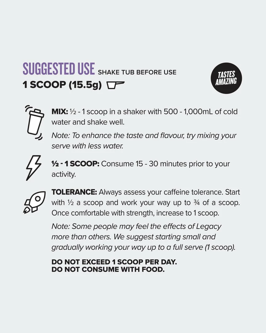 Muscle Nation LEGACY Pre Workout Energy - Red Candy Sticks - 30 Serves 30% EOFY SALE 6 Muscle Nation LEGACY Pre Workout Energy - Red Candy Sticks - 30 Serves 30% EOFY SALE