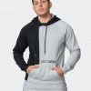 Muscle Nation Fast Break Hoodie - Light Grey Marl/Black Winter 1 Muscle Nation Fast Break Hoodie - Light Grey Marl/Black Winter