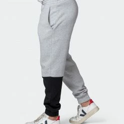 Muscle Nation Fast Break Trackies - Light Grey Marl/Black Winter 16 Muscle Nation Fast Break Trackies - Light Grey Marl/Black Winter
