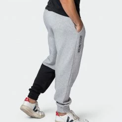 Muscle Nation Fast Break Trackies - Light Grey Marl/Black Winter 18 Muscle Nation Fast Break Trackies - Light Grey Marl/Black Winter
