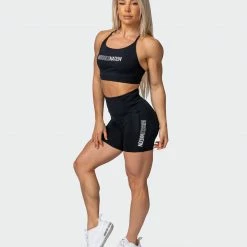 Muscle Nation Limelight Bra - Black