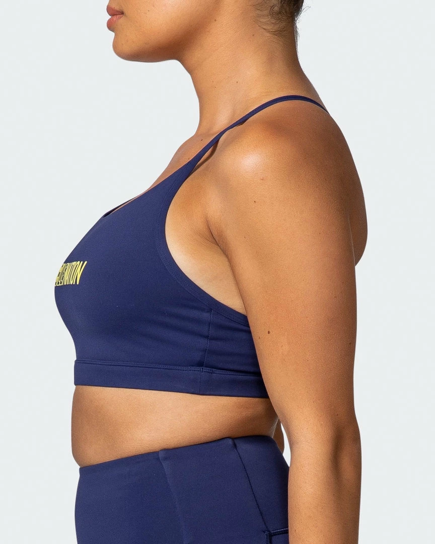 Muscle Nation Featured Limelight Bra - Indigo 8 Muscle Nation Featured Limelight Bra - Indigo