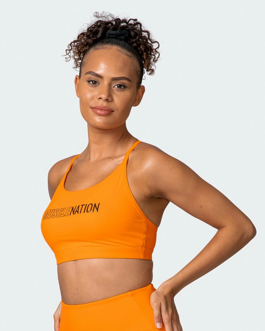 Muscle Nation Limelight Bra - Tiger 3 Muscle Nation Limelight Bra - Tiger