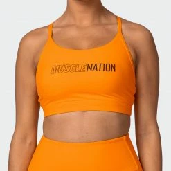 Muscle Nation Limelight Bra - Tiger
