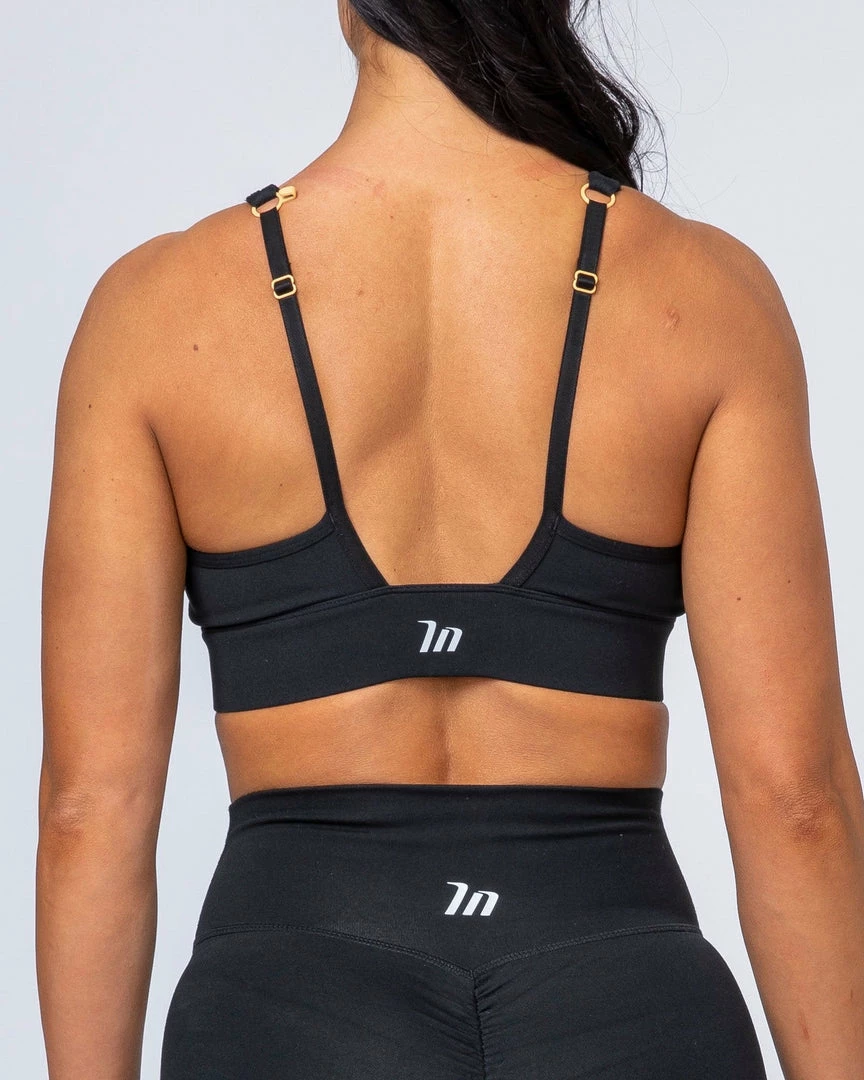 Muscle Nation Womens Locked & Loaded Bra - Black 7 Muscle Nation Womens Locked & Loaded Bra - Black