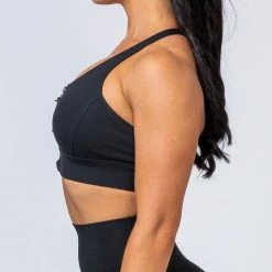 Muscle Nation Womens Locked & Loaded Bra - Black 19 Muscle Nation Womens Locked & Loaded Bra - Black