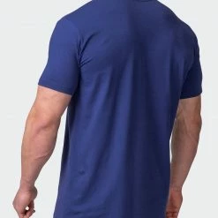 Muscle Nation Welcome To The Club Slash Tee - Dark Cobalt 13 Muscle Nation Welcome To The Club Slash Tee - Dark Cobalt