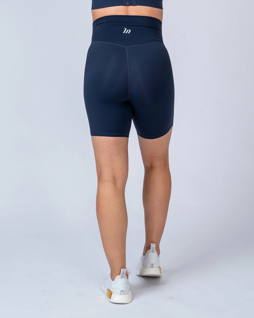 Muscle Nation 30% EOFY SALE Maternity Bike Shorts - Navy 4 Muscle Nation 30% EOFY SALE Maternity Bike Shorts - Navy