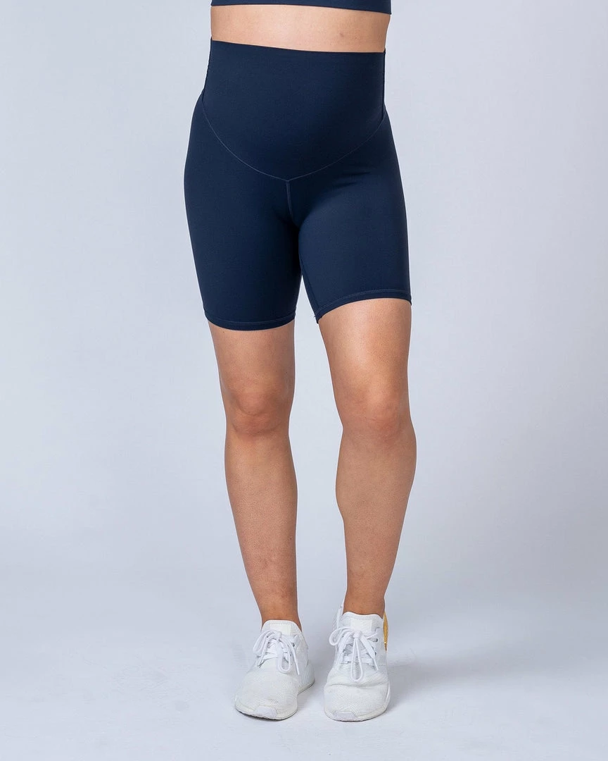 Muscle Nation 30% EOFY SALE Maternity Bike Shorts - Navy 5 Muscle Nation 30% EOFY SALE Maternity Bike Shorts - Navy