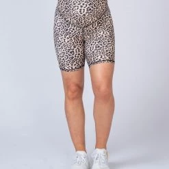 Muscle Nation 30% EOFY SALE Maternity Bike Shorts - Yellow Leopard 9 Muscle Nation 30% EOFY SALE Maternity Bike Shorts - Yellow Leopard