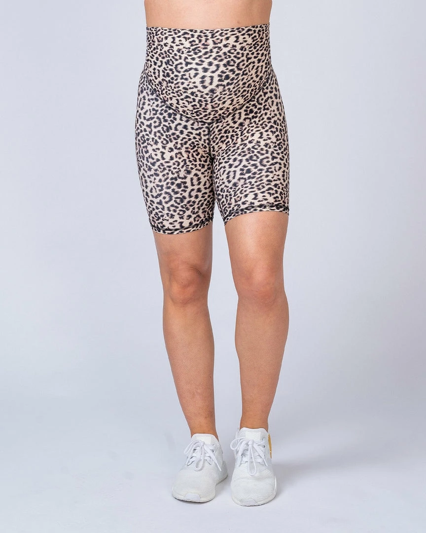 Muscle Nation 30% EOFY SALE Maternity Bike Shorts - Yellow Leopard 5 Muscle Nation 30% EOFY SALE Maternity Bike Shorts - Yellow Leopard
