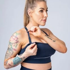 Muscle Nation Maternity Bra - Navy