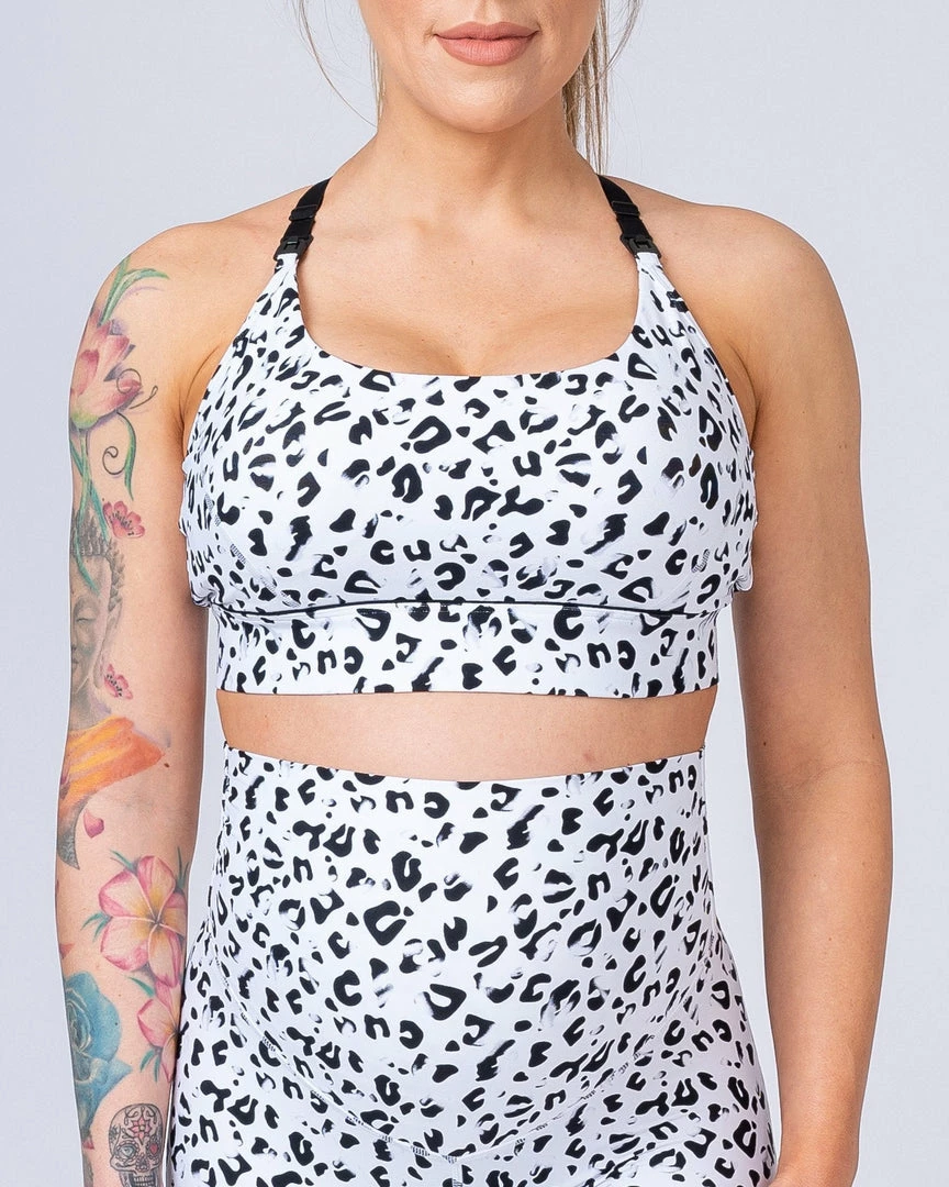 Muscle Nation 30% EOFY SALE Maternity Bra - Snow Leopard 3 Muscle Nation 30% EOFY SALE Maternity Bra - Snow Leopard