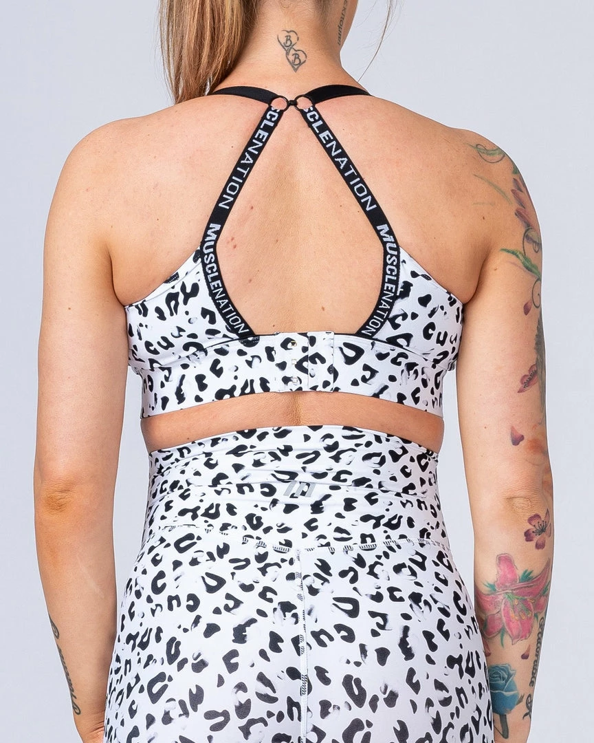 Muscle Nation 30% EOFY SALE Maternity Bra - Snow Leopard 6 Muscle Nation 30% EOFY SALE Maternity Bra - Snow Leopard