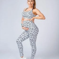 Muscle Nation 30% EOFY SALE Maternity Bra - Snow Leopard 17 Muscle Nation 30% EOFY SALE Maternity Bra - Snow Leopard