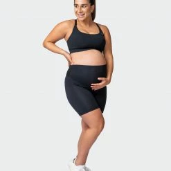 Muscle Nation Maternity Everyday Bike Short - Black 18 Muscle Nation Maternity Everyday Bike Short - Black