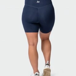 Muscle Nation Maternity Everyday Bike Short - Navy