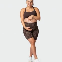 Muscle Nation Maternity Everyday Bike Short - Tonal Giraffe Print 30% EOFY SALE 17 Muscle Nation Maternity Everyday Bike Short - Tonal Giraffe Print 30% EOFY SALE