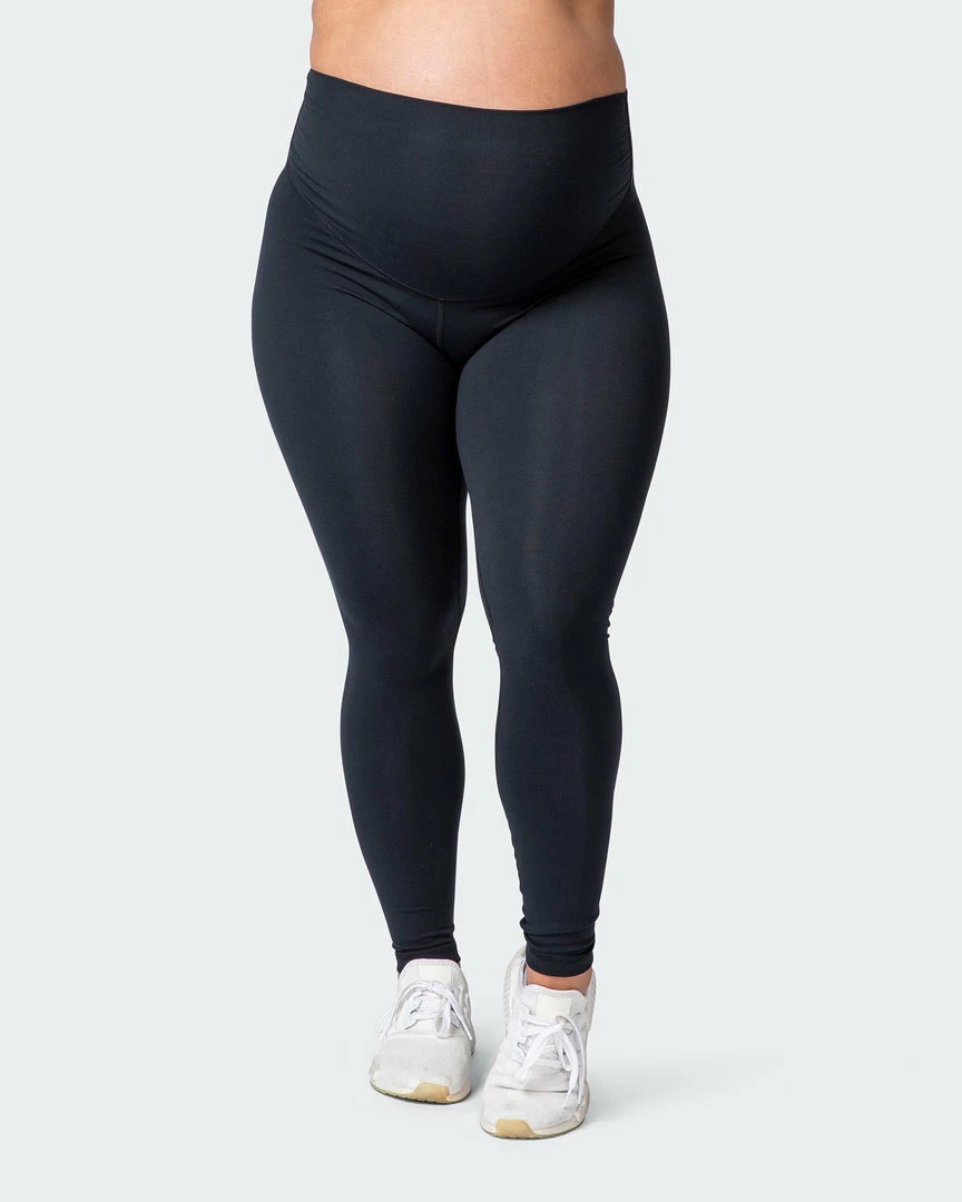 Muscle Nation Maternity Everyday Leggings - Black 4 Muscle Nation Maternity Everyday Leggings - Black