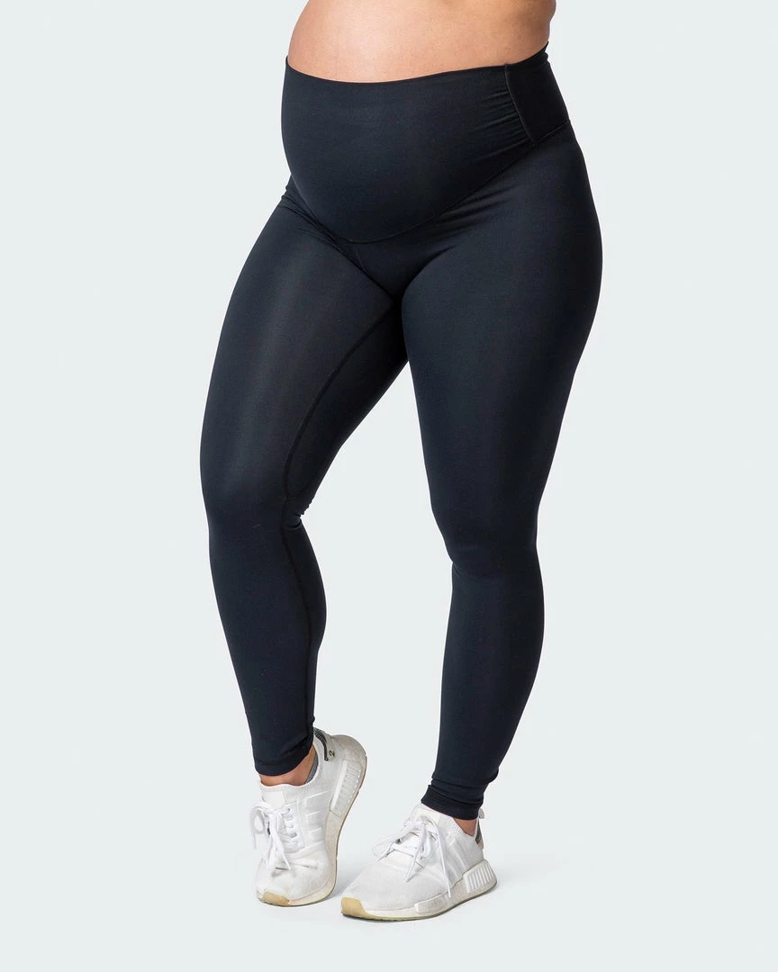 Muscle Nation Maternity Everyday Leggings - Black 6 Muscle Nation Maternity Everyday Leggings - Black