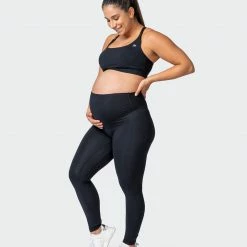 Muscle Nation Maternity Everyday Leggings - Black 16 Muscle Nation Maternity Everyday Leggings - Black