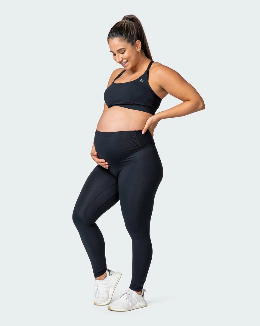 Muscle Nation Maternity Everyday Leggings - Black 9 Muscle Nation Maternity Everyday Leggings - Black