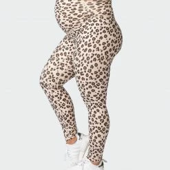 Muscle Nation 30% EOFY SALE Maternity Everyday Leggings - Cheetah Print