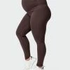 Muscle Nation Maternity Everyday Leggings - Cocoa 1 Muscle Nation Maternity Everyday Leggings - Cocoa