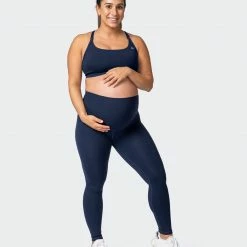 Muscle Nation Maternity Everyday Leggings - Navy 30% EOFY SALE