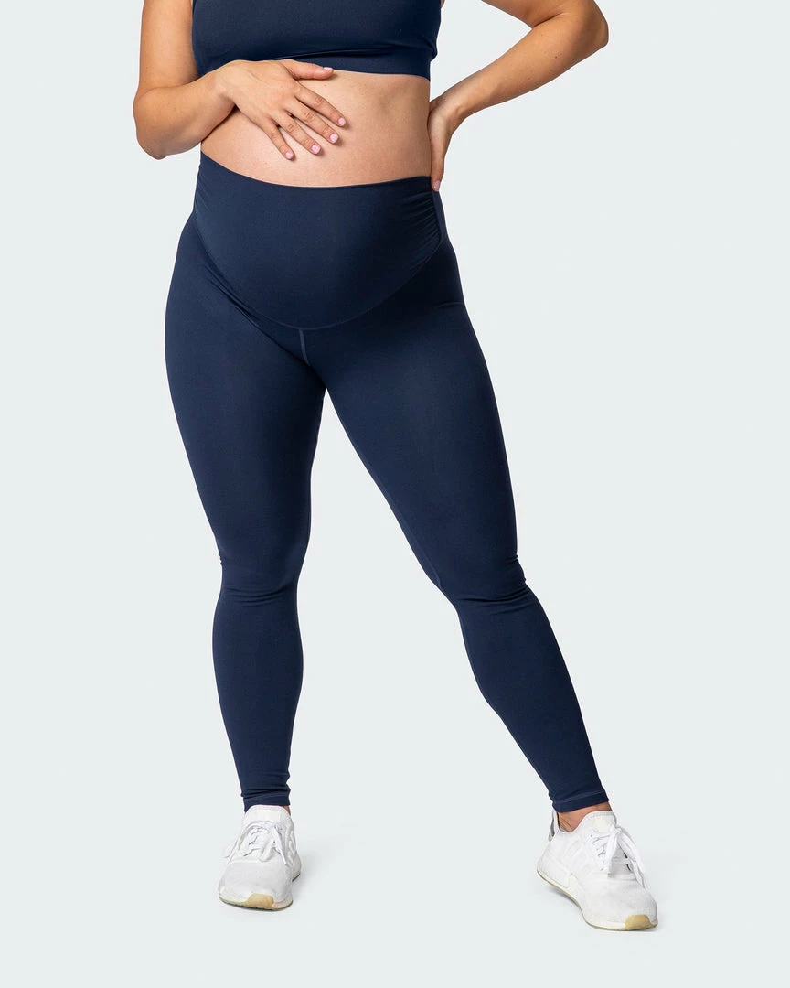 Muscle Nation Maternity Everyday Leggings - Navy 30% EOFY SALE 5 Muscle Nation Maternity Everyday Leggings - Navy 30% EOFY SALE